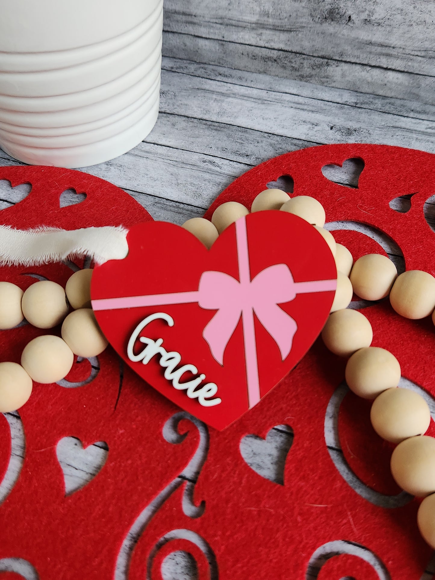 Valentine's Day basket Tags