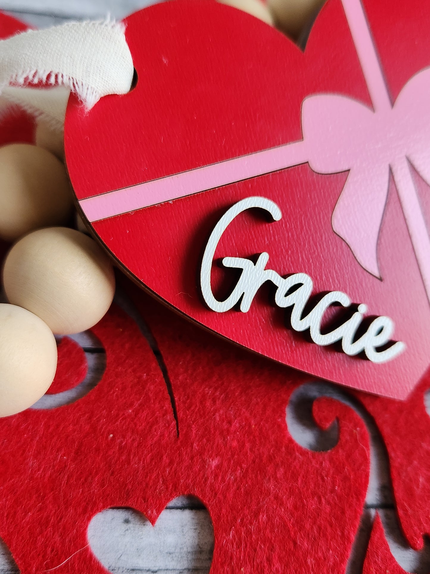 Valentine's Day basket Tags