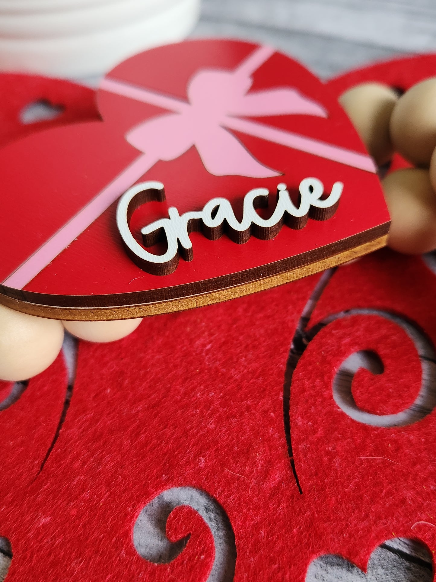Valentine's Day basket Tags