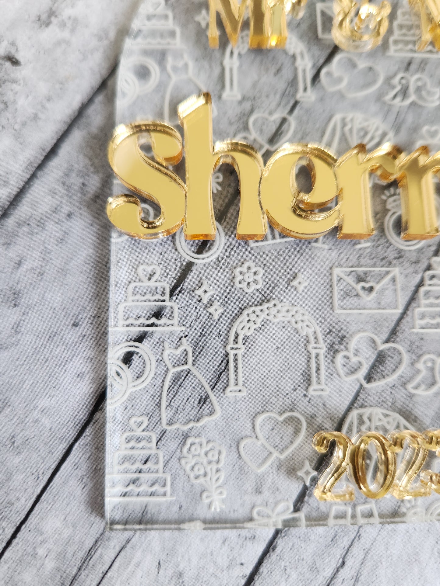 Personalized Wedding Ornament