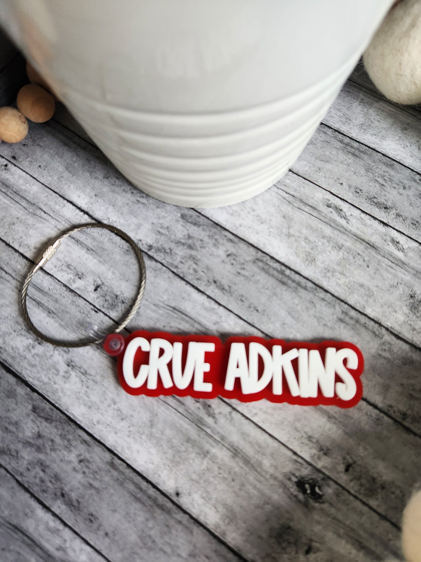 Personalized name tag