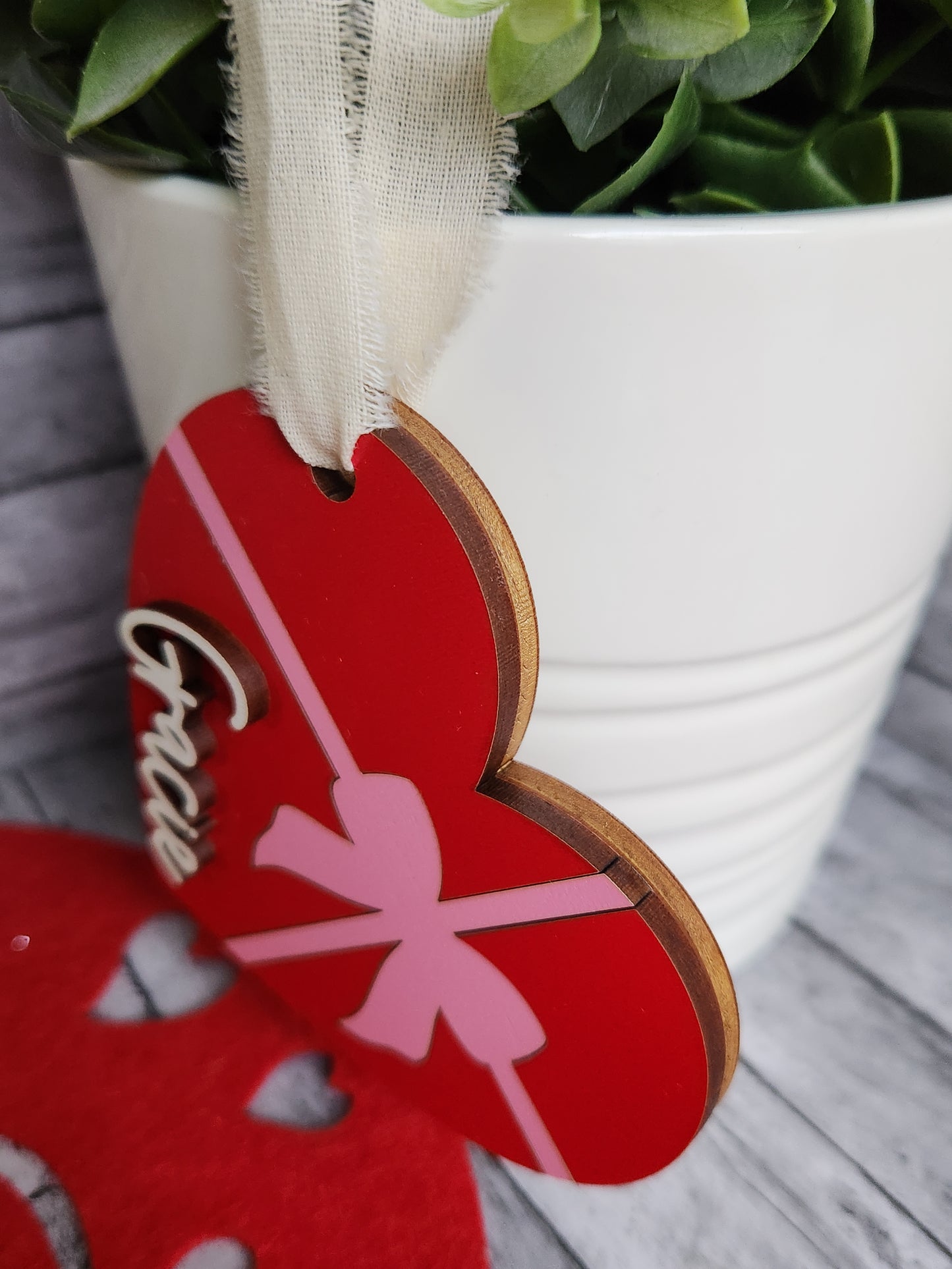 Valentine's Day basket Tags