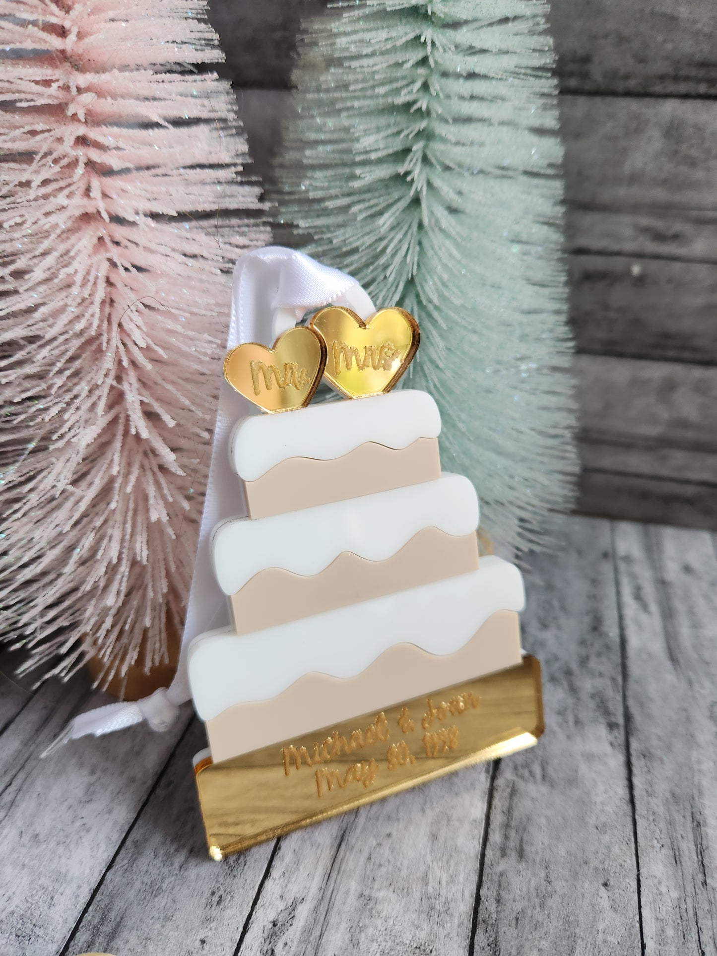 Personalized Wedding Ornament