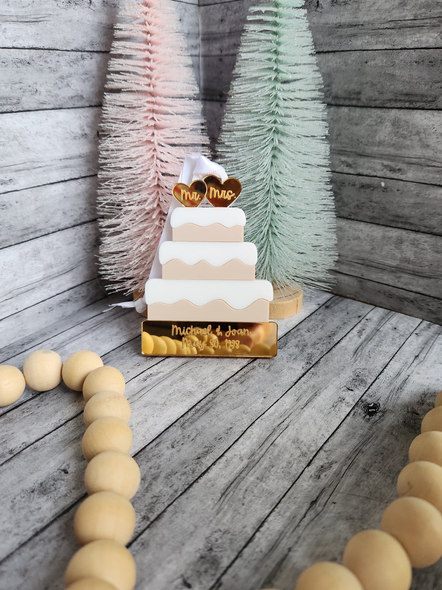 Personalized Wedding Ornament