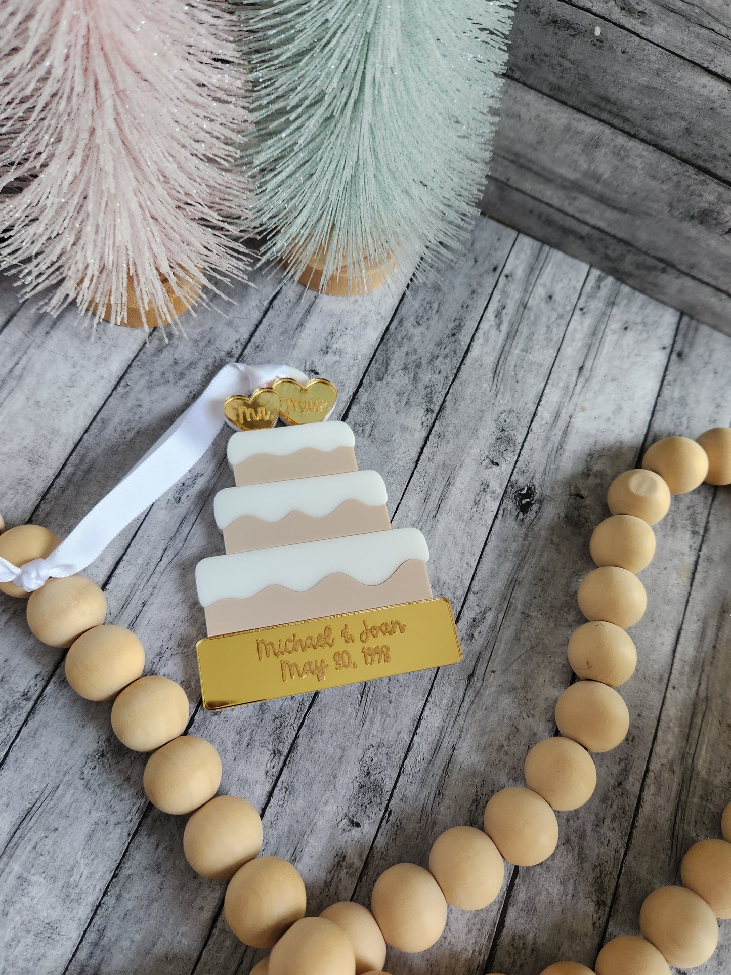 Personalized Wedding Ornament