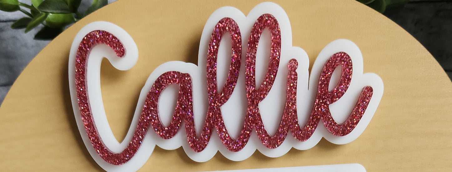 Personalized First & Last Day of School Sign – Custom Name Photo Prop