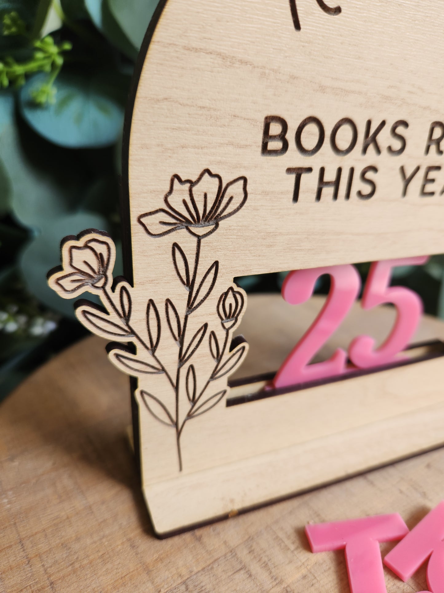 Personalized Books Read Tracker