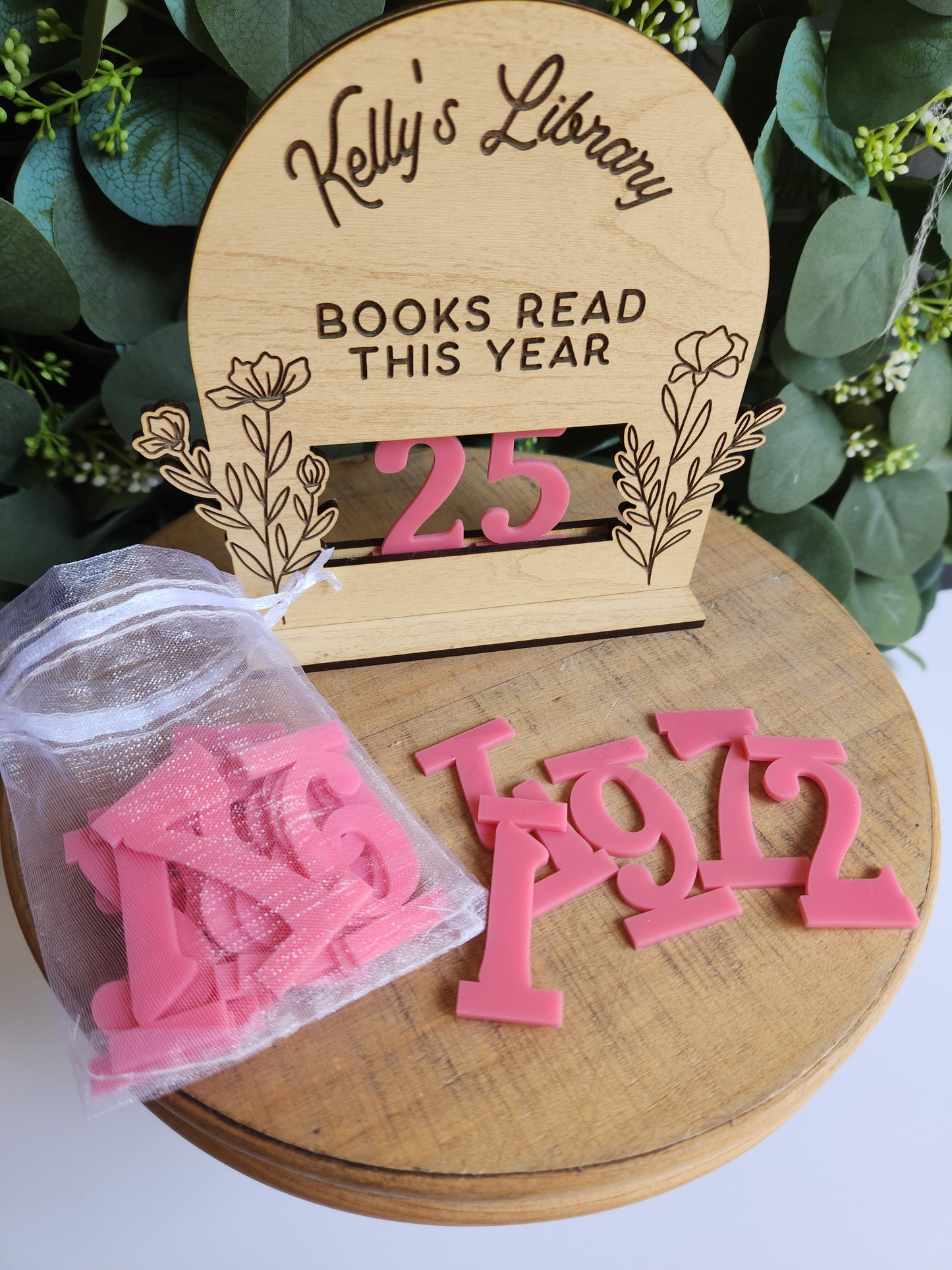 Personalized Books Read Tracker