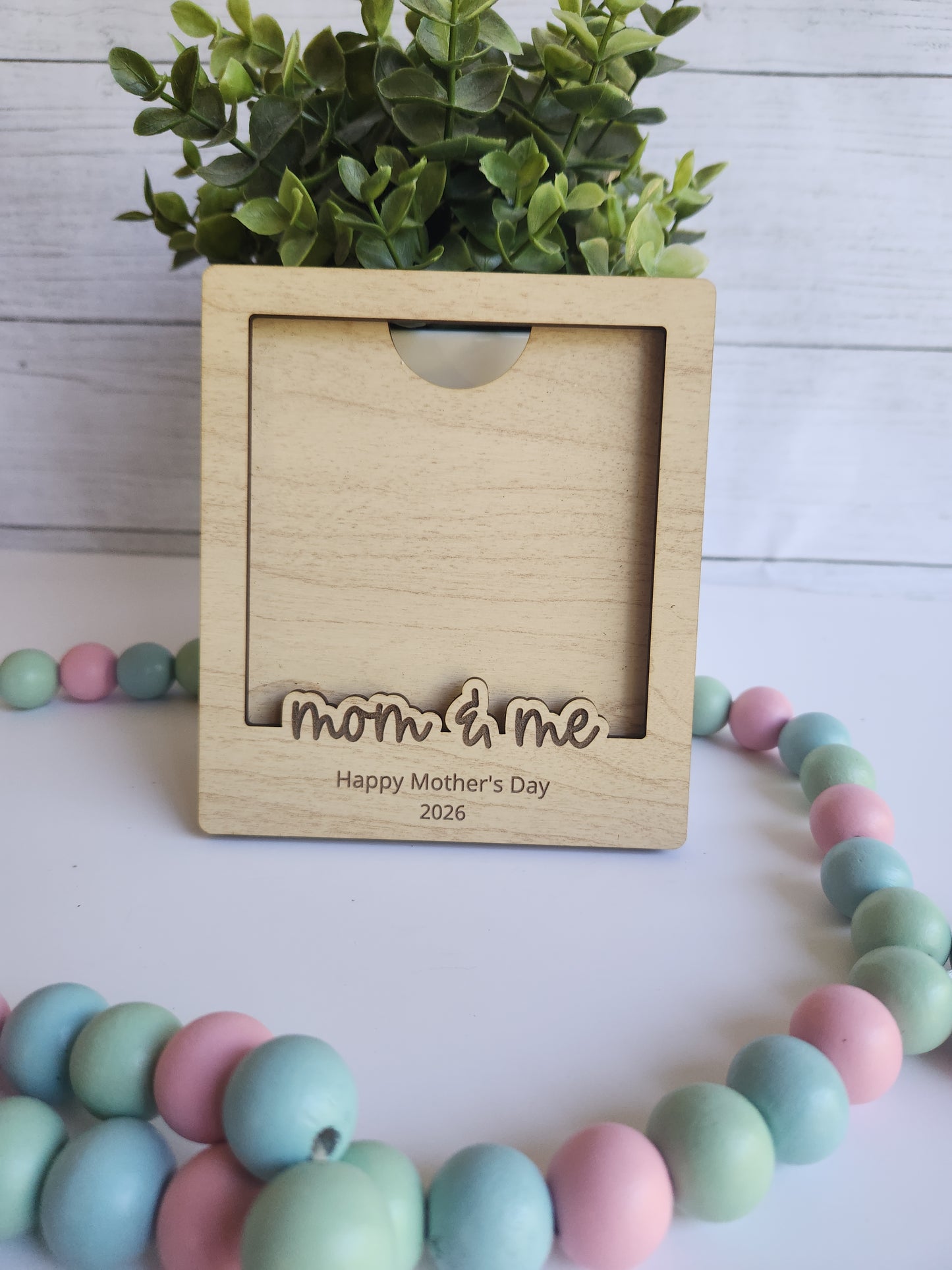 Personalized Photo Frame | Custom Mother’s Day Picture Frame | Gift for Mom from Kids