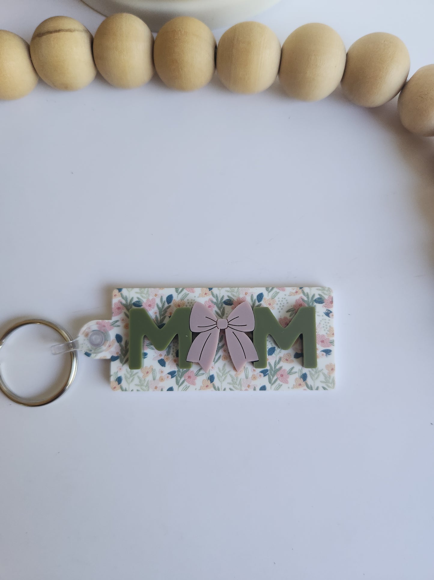 Personalized 3D MOM Magnet or Keychain - Custom Mother’s Day Gift - Kids Names Acrylic Sign - Today Tomorrow Always Keepsake - Mama Keychain - Personalized Fridge Magnet